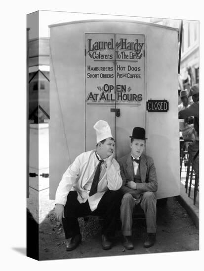 Oliver Hardy, Stan Laurel, Pack Up Your Troubles, 1932-null-Stretched Canvas