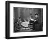 Oliver Hardy, Stan Laurel, Pack Up Your Troubles, 1932-null-Framed Photographic Print