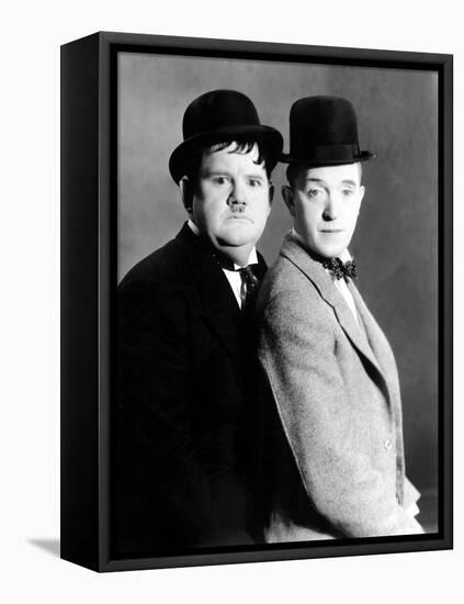 Oliver Hardy, Stan Laurel-null-Framed Stretched Canvas