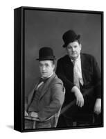 Oliver Hardy, Stan Laurel-null-Framed Stretched Canvas