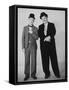 Oliver Hardy, Stan Laurel-null-Framed Stretched Canvas