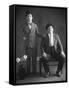 Oliver Hardy, Stan Laurel-null-Framed Stretched Canvas