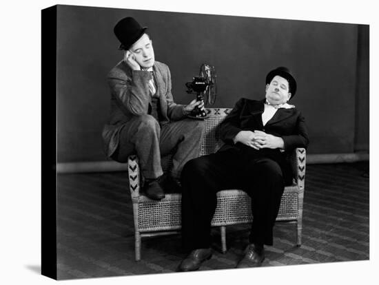 Oliver Hardy, Stan Laurel-null-Stretched Canvas