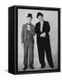 Oliver Hardy, Stan Laurel-null-Framed Stretched Canvas