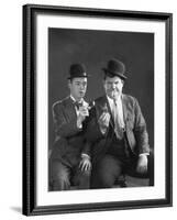 Oliver Hardy, Stan Laurel-null-Framed Photographic Print