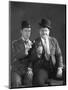 Oliver Hardy, Stan Laurel-null-Mounted Photographic Print