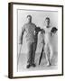 Oliver Hardy, Stan Laurel-null-Framed Photographic Print