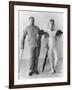 Oliver Hardy, Stan Laurel-null-Framed Photographic Print