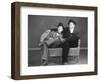 Oliver Hardy, Stan Laurel-null-Framed Photographic Print