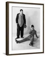 Oliver Hardy, Stan Laurel-null-Framed Photographic Print