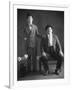 Oliver Hardy, Stan Laurel-null-Framed Photographic Print