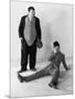 Oliver Hardy, Stan Laurel-null-Mounted Photographic Print