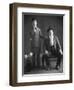 Oliver Hardy, Stan Laurel-null-Framed Photographic Print