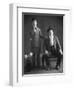 Oliver Hardy, Stan Laurel-null-Framed Photographic Print