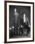 Oliver Hardy, Stan Laurel-null-Framed Photographic Print