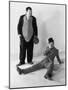 Oliver Hardy, Stan Laurel-null-Mounted Photographic Print