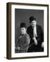 Oliver Hardy, Stan Laurel-null-Framed Photographic Print