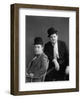 Oliver Hardy, Stan Laurel-null-Framed Photographic Print