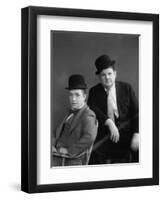 Oliver Hardy, Stan Laurel-null-Framed Photographic Print