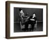 Oliver Hardy, Stan Laurel-null-Framed Photographic Print