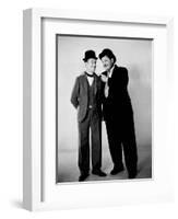 Oliver Hardy, Stan Laurel-null-Framed Photographic Print