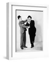 Oliver Hardy; Stan Laurel-null-Framed Photographic Print