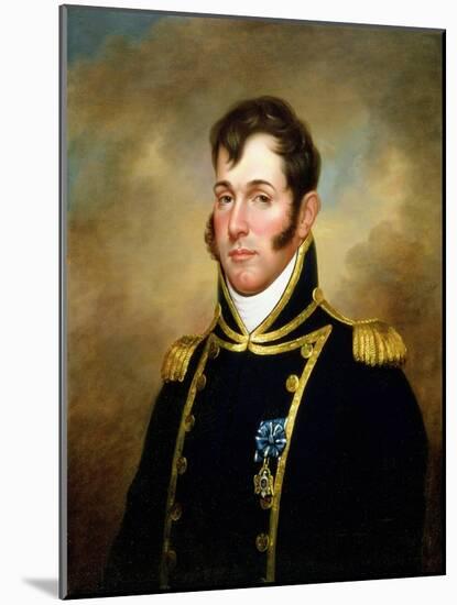 Oliver Hazard Perry (1785-1819), C.1813-14-Rembrandt Peale-Mounted Giclee Print