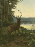 Elk-Oliver Kemp-Framed Art Print