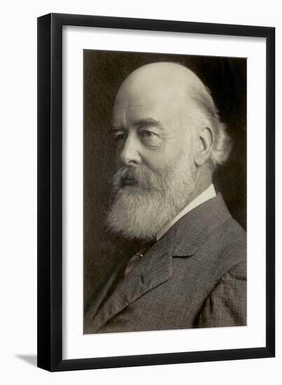 Oliver Lodge, English Physicist and Inventor-Science Source-Framed Giclee Print