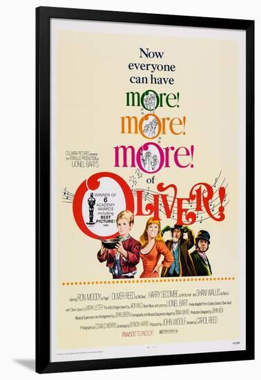 Oliver!, Mark Lester, Shani Wallis, Ron Moody, Oliver Reed, 1968-null-Framed Art Print