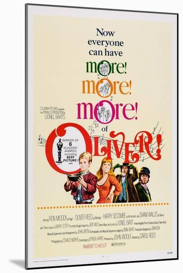 Oliver!, Mark Lester, Shani Wallis, Ron Moody, Oliver Reed, 1968-null-Mounted Art Print