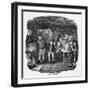 Oliver Meets Fagin-George Cruikshank-Framed Art Print