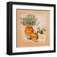 Oliver pot-Lizie-Framed Art Print