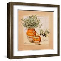 Oliver pot-Lizie-Framed Art Print