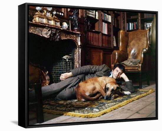 Oliver Reed-null-Framed Stretched Canvas