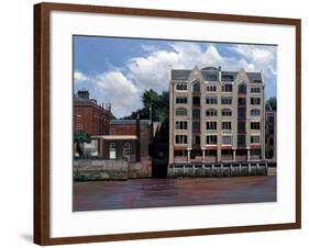 Oliver's Wharf, 2007-Peter Wilson-Framed Giclee Print