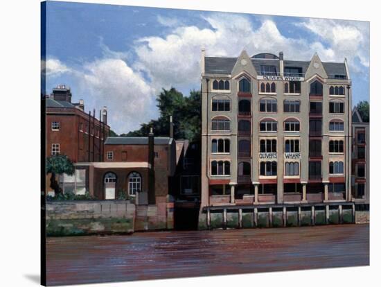 Oliver's Wharf, 2007-Peter Wilson-Stretched Canvas