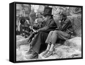 Oliver Twist, Anthony Newley, John Howard Davies, 1948-null-Framed Stretched Canvas