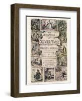 Oliver Twist by Charles Dickens-George Cruikshank-Framed Photographic Print