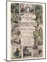 Oliver Twist by Charles Dickens-George Cruikshank-Mounted Photographic Print