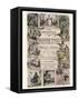 Oliver Twist by Charles Dickens-George Cruikshank-Framed Stretched Canvas