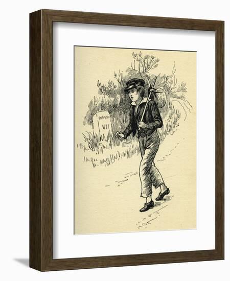 Oliver Twist by Charles Dickens-Harold Copping-Framed Giclee Print