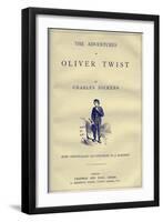 Oliver Twist by Charles Dickens-James Mahoney-Framed Premium Giclee Print