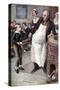 Oliver Twist by Charles Dickens-Harold Copping-Stretched Canvas