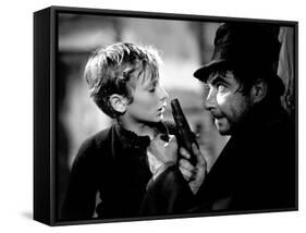 Oliver Twist, John Howard Davies, Robert Newton, 1948-null-Framed Stretched Canvas