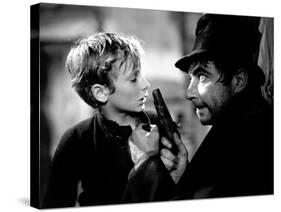 Oliver Twist, John Howard Davies, Robert Newton, 1948-null-Stretched Canvas