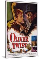 Oliver Twist, John Howard Davies, Robert Newton, 1948-null-Mounted Art Print