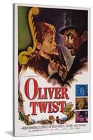 Oliver Twist, John Howard Davies, Robert Newton, 1948-null-Stretched Canvas