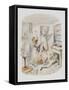 Oliver Twist Plucks up a Spirit-George Cruikshank-Framed Stretched Canvas