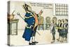 Oliver Twist Postcard-A. Ludovici-Stretched Canvas